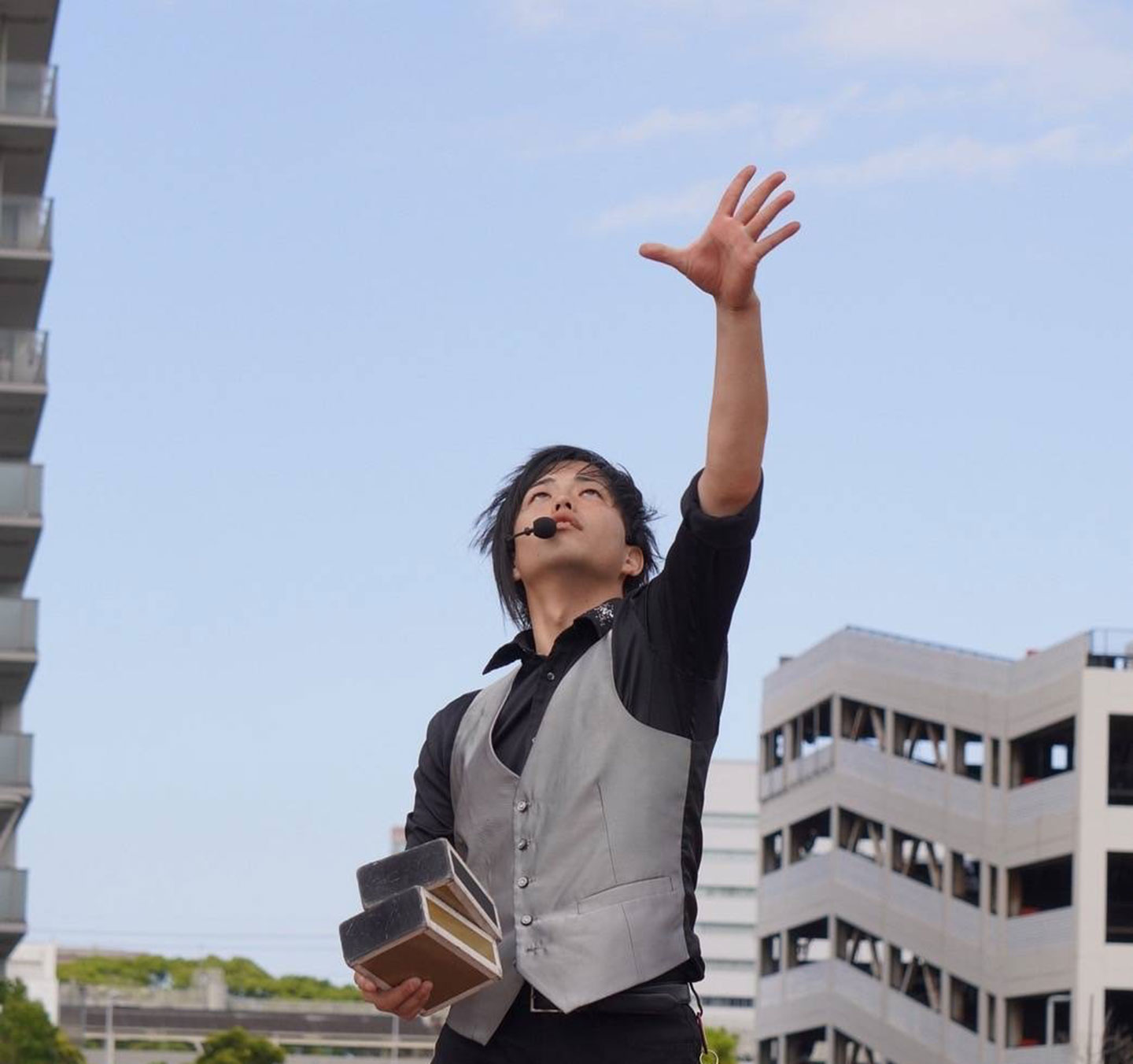 まさきち（ボックスジャグリング）